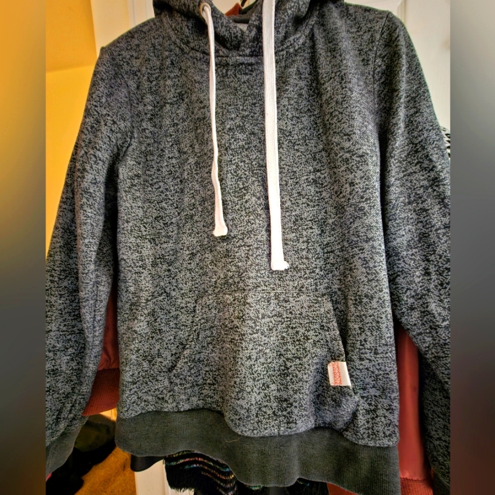 Gray Hooded Sweater